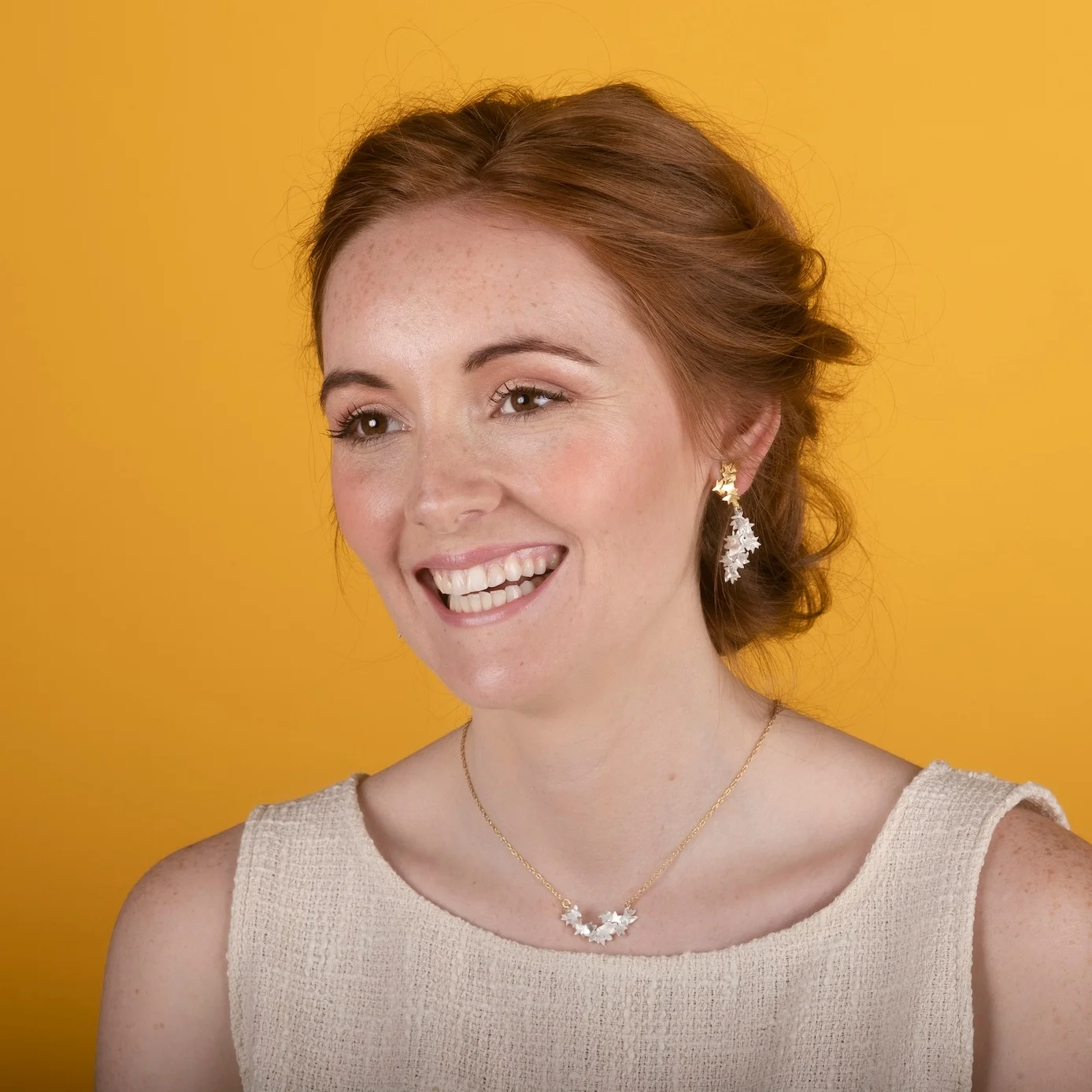 Orange Blossom necklace Fiona McAlear